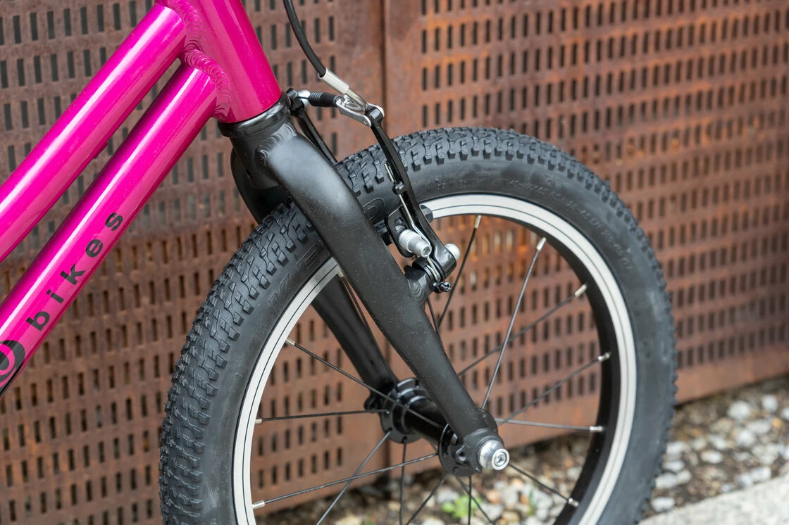 Lekki rower dla dziecka KUbikes 16S AUTO 2 biegi Sturmey Archer Różowy