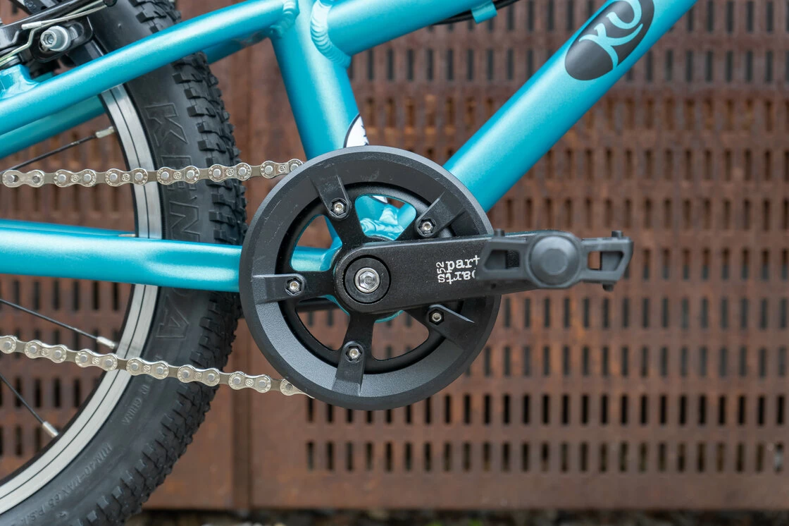 Lekki rower dla dziecka KUbikes 16S AUTO 2 biegi Sturmey Archer Turkus