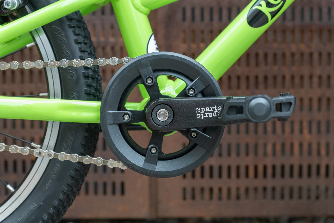 Lekki rower dla dziecka KUbikes 16S AUTO 2 biegi Sturmey Archer Zielony