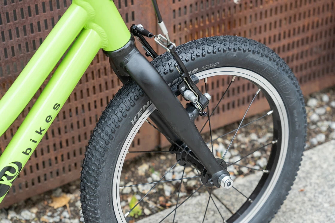 Lekki rower dla dziecka KUbikes 16S AUTO 2 biegi Sturmey Archer Zielony