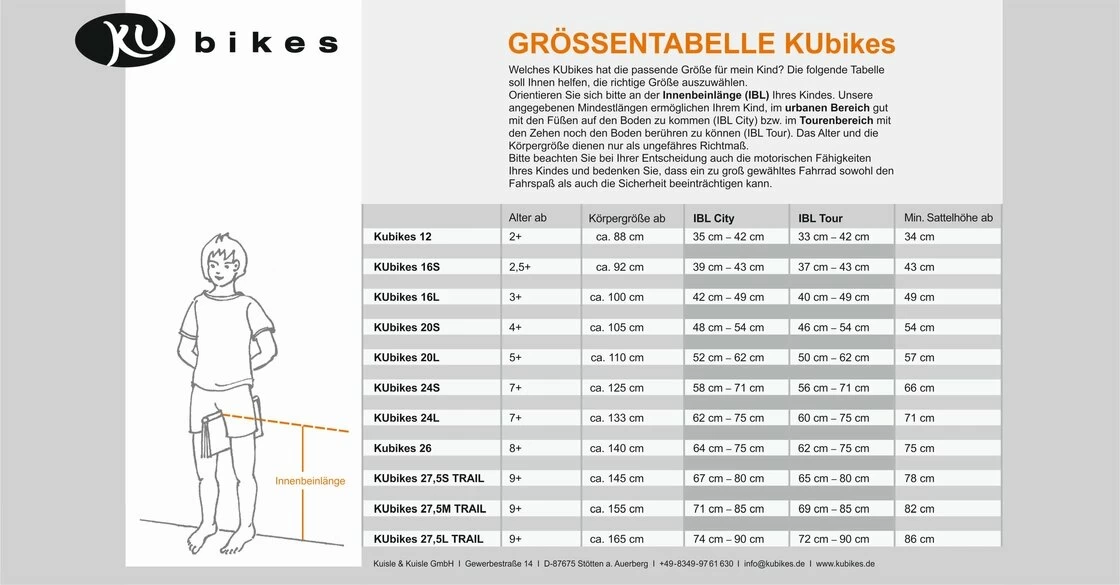 Lekki rower dla dziecka KUbikes 16S MTB Outlet Czarny