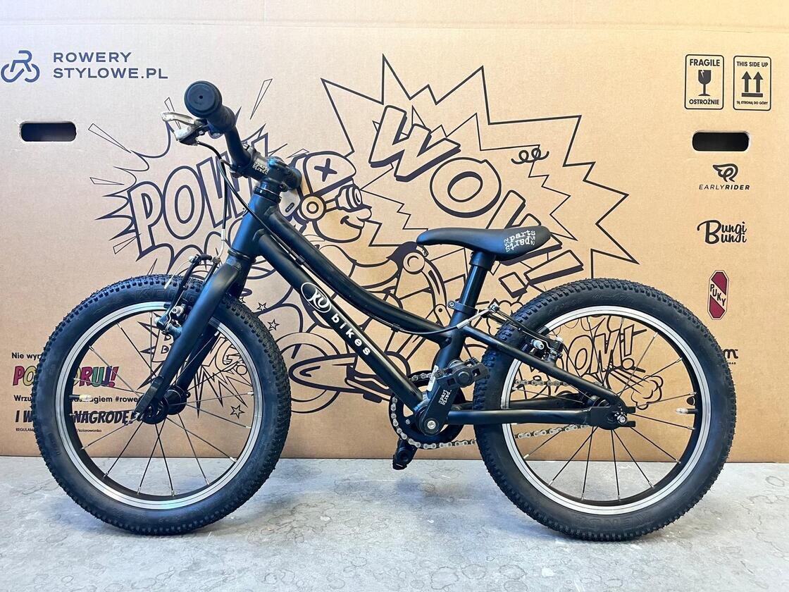 Lekki rower dla dziecka KUbikes 16S MTB Outlet Czarny