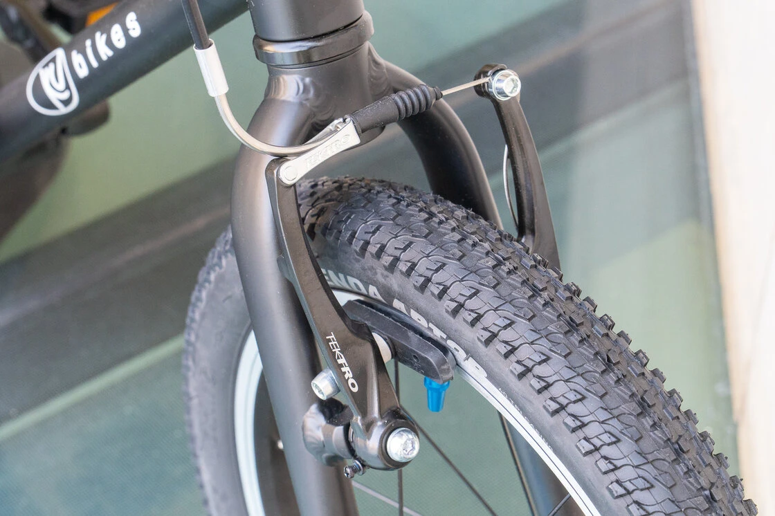 Lekki rower dla dziecka KUbikes 16S MTB Czarny / laser niebieski