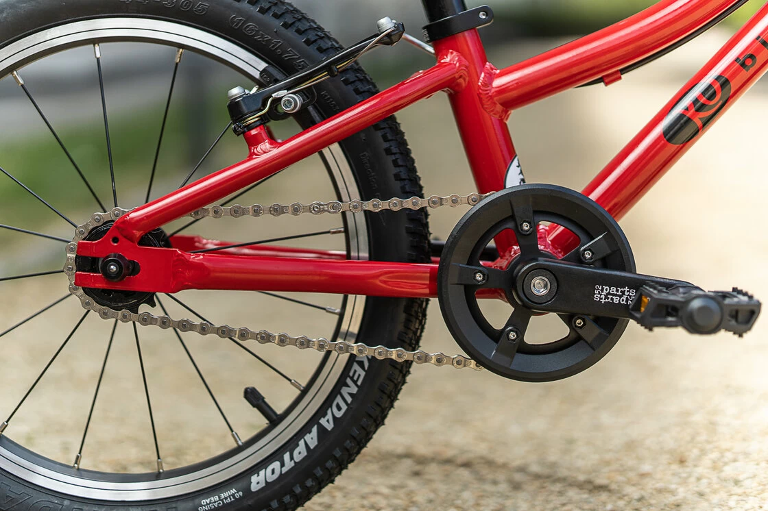 Lekki rower dla dziecka KUbikes 16S MTB Czerwony