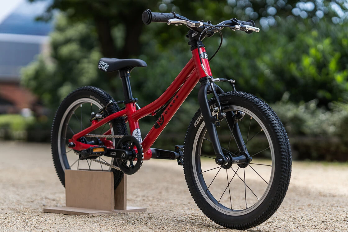 Lekki rower dla dziecka KUbikes 16S MTB Czerwony