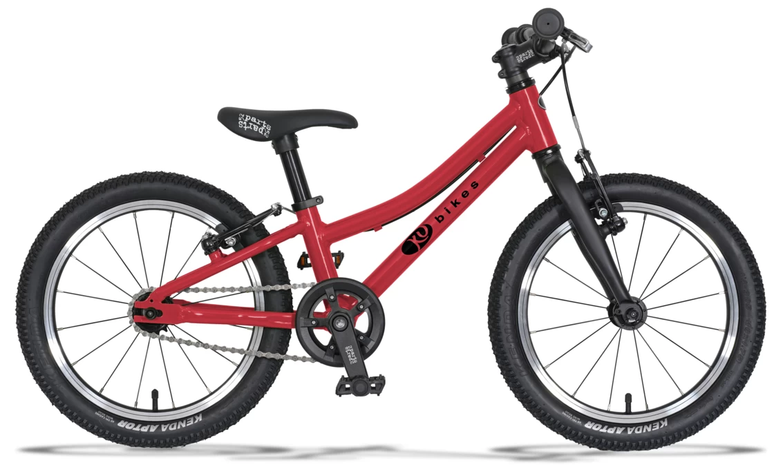 Lekki rower dla dziecka KUbikes 16S MTB Czerwony