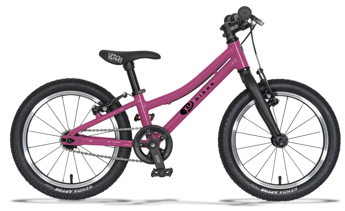 Lekki rower dla dziecka KUbikes 16S MTB Różowy