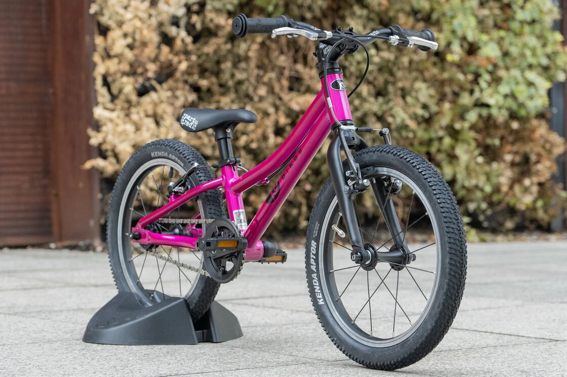 Lekki rower dla dziecka KUbikes 16S MTB Różowy