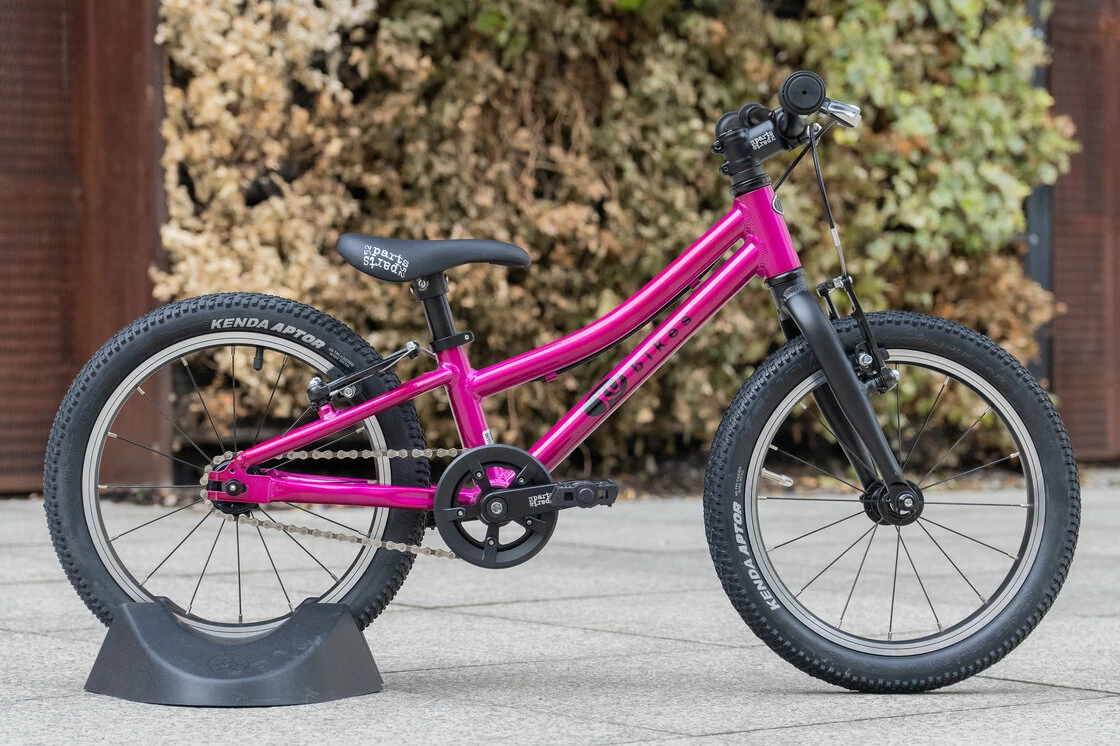 Lekki rower dla dziecka KUbikes 16S MTB Różowy