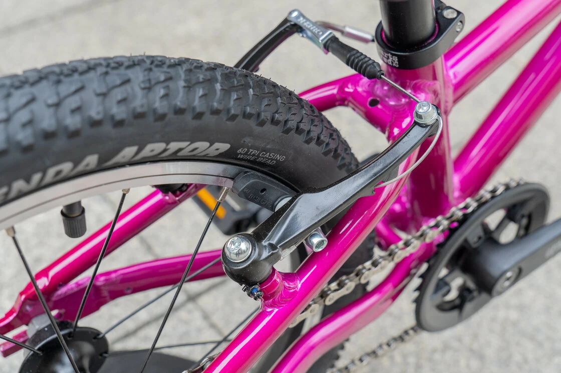 Lekki rower dla dziecka KUbikes 16S MTB Różowy