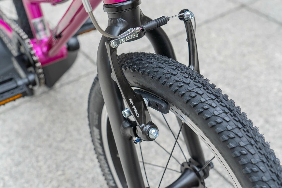 Lekki rower dla dziecka KUbikes 16S MTB Różowy