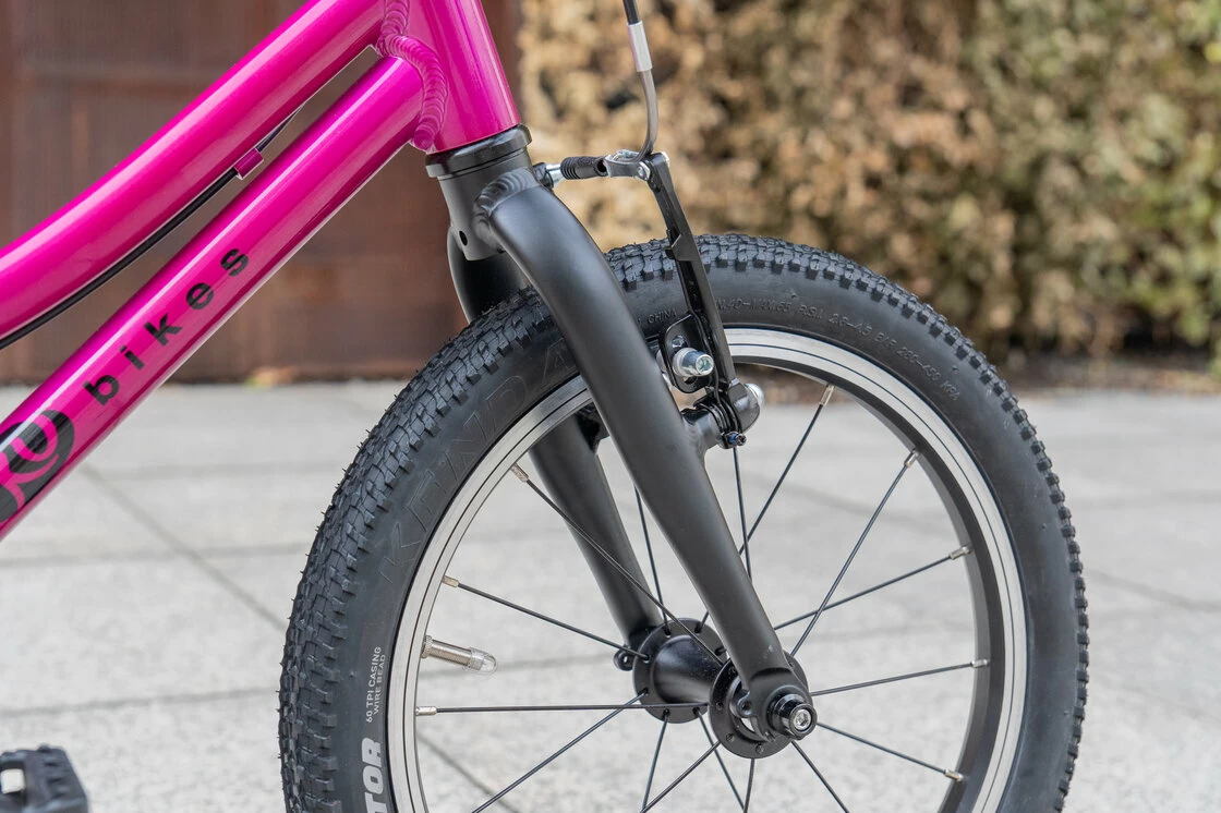 Lekki rower dla dziecka KUbikes 16S MTB Różowy