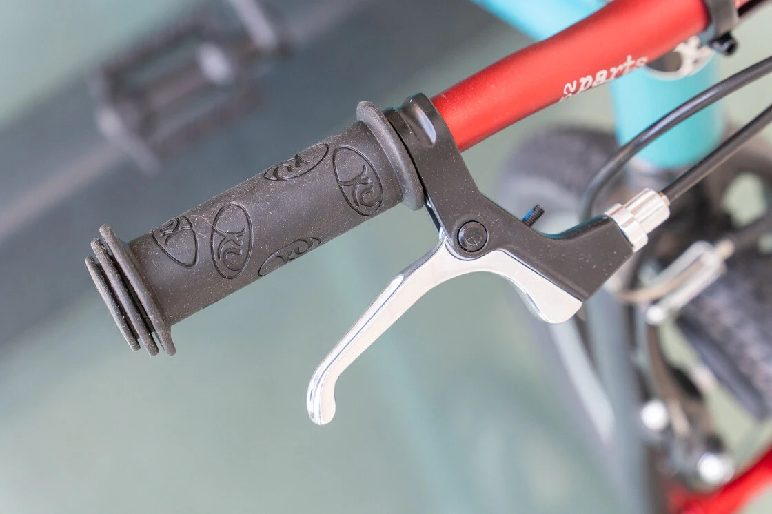 Lekki rower dla dziecka KUbikes 16S MTB Turkusowy /  laser czerwony