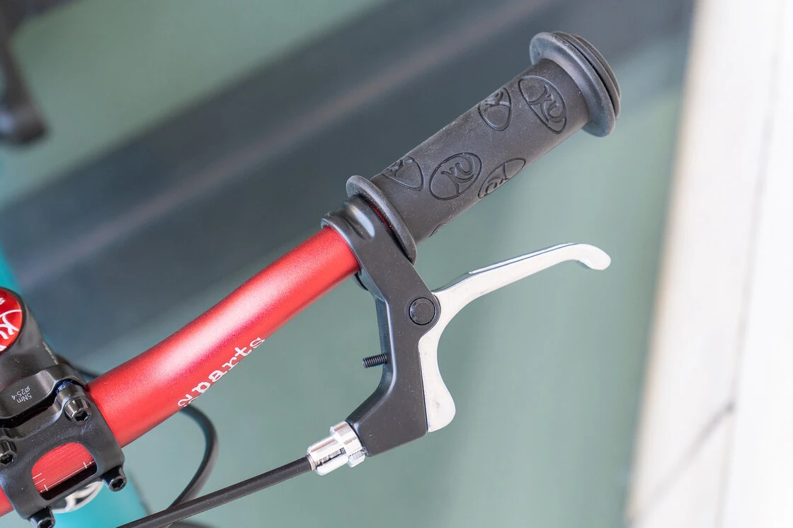 Lekki rower dla dziecka KUbikes 16S MTB Turkusowy /  laser czerwony