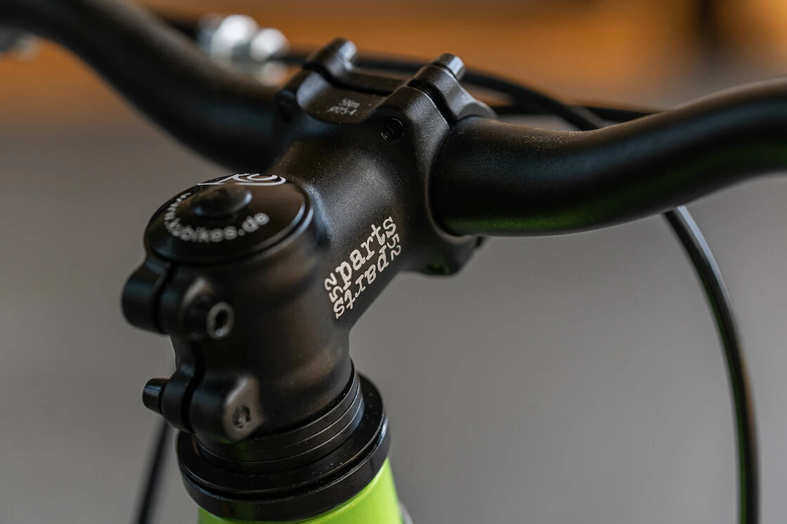 Lekki rower dla dziecka KUbikes 16S MTB Zielony