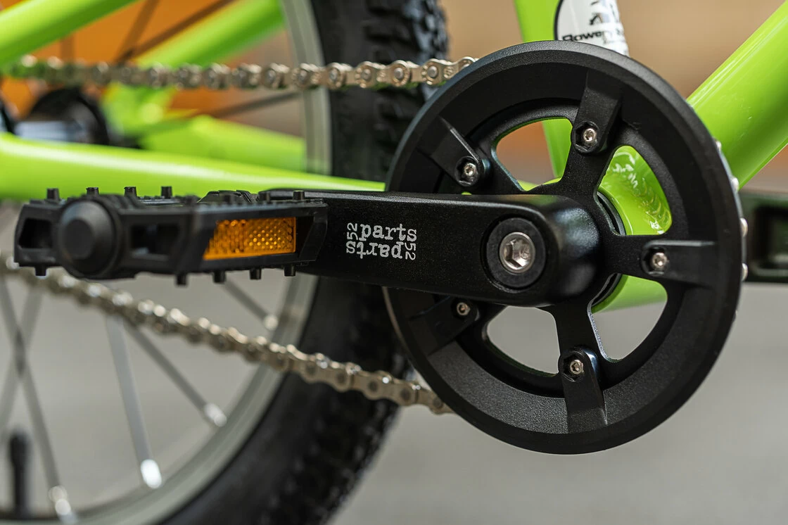 Lekki rower dla dziecka KUbikes 16S MTB Zielony