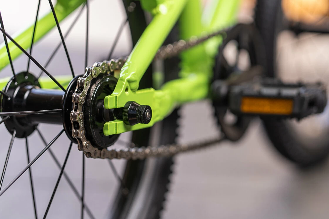 Lekki rower dla dziecka KUbikes 16S MTB Zielony