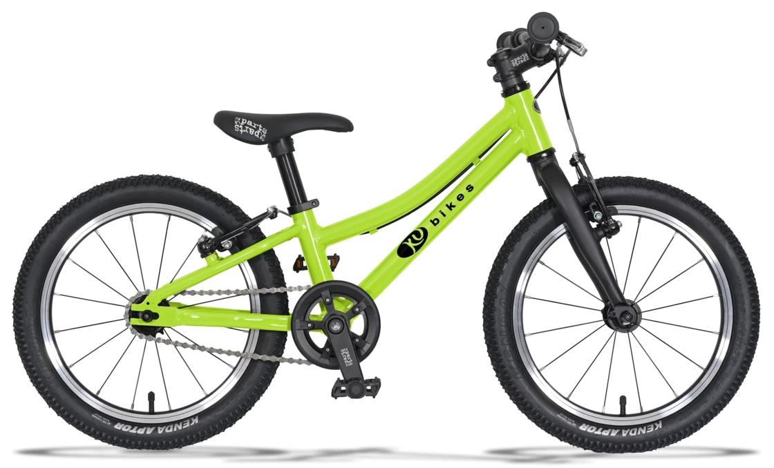 Lekki rower dla dziecka KUbikes 16S MTB Zielony