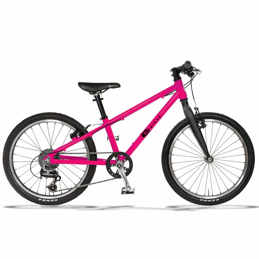 Lekki rower dla dziecka KUbikes 20 S różowy