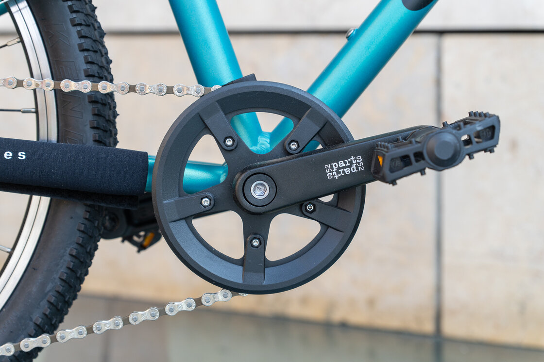 Lekki rower dla dziecka KUbikes 20 S MTB Turkusowy / laser czerwony