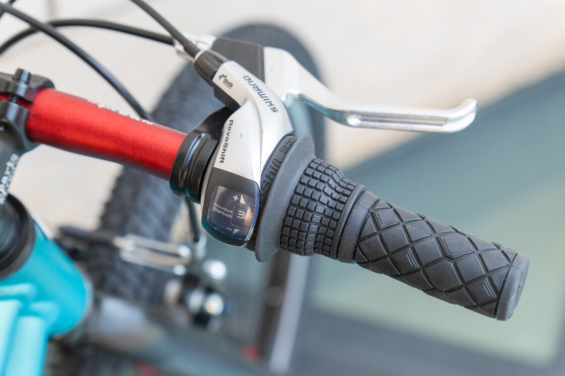 Lekki rower dla dziecka KUbikes 20 S MTB Turkusowy / laser czerwony
