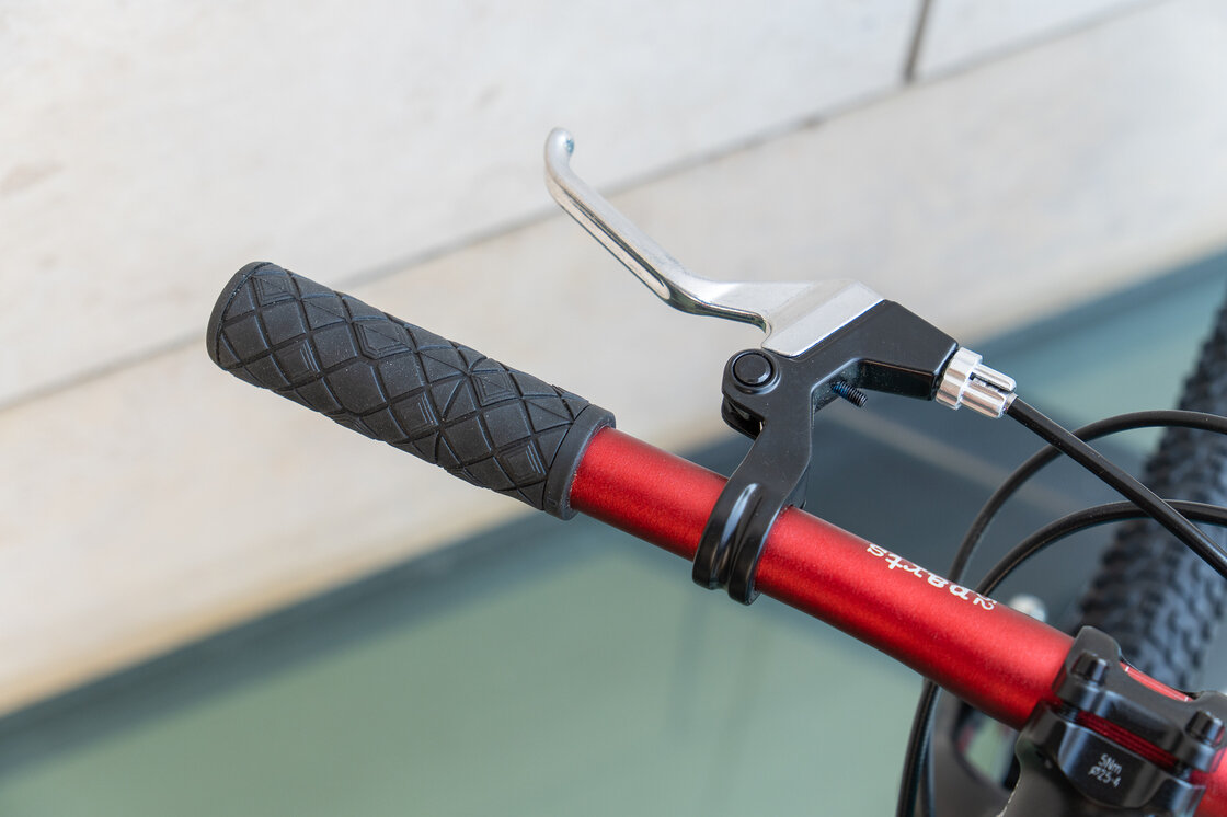 Lekki rower dla dziecka KUbikes 20 S MTB Turkusowy / laser czerwony