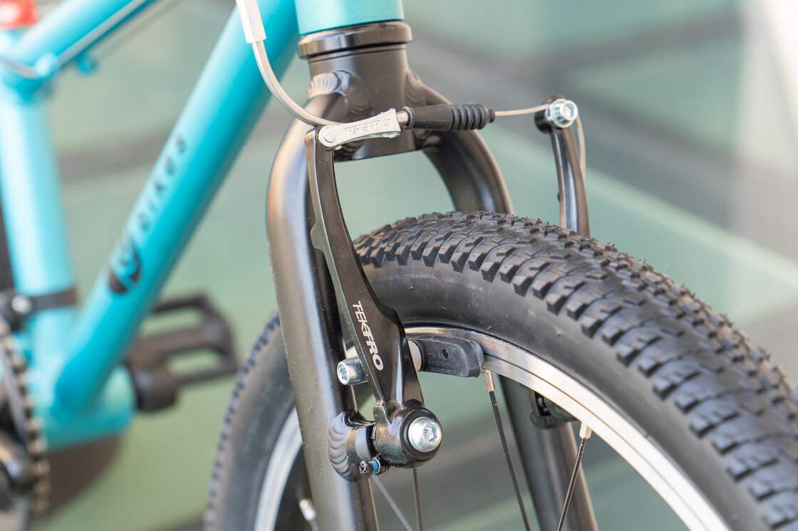 Lekki rower dla dziecka KUbikes 20 S MTB Turkusowy / laser czerwony