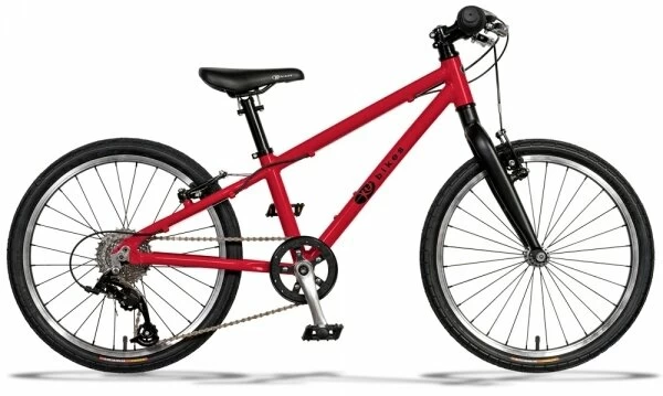 Lekki rower dla dziecka KUbikes 20 S czerwony