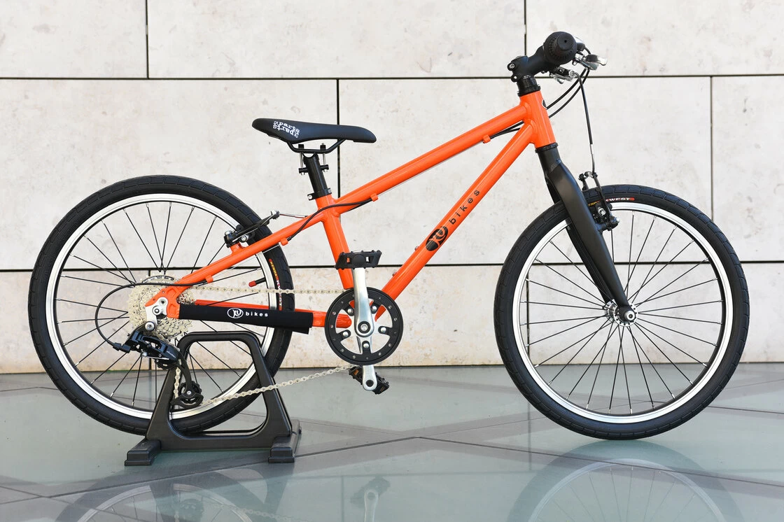 Lekki rower dla dziecka KUbikes 20 S pomarańczowy