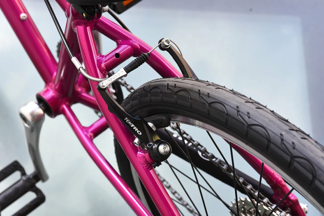 Lekki rower dla dziecka KUbikes 20 S różowy