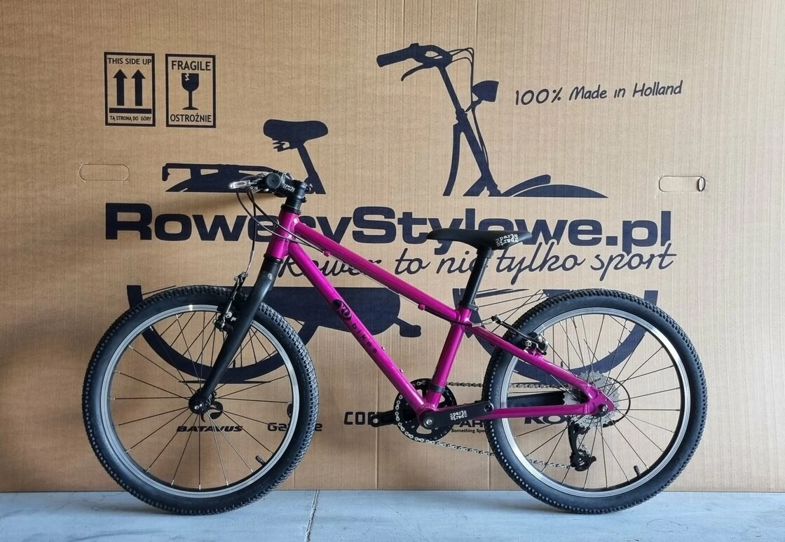 Lekki rower dla dziecka KUbikes 20L MTB pink OUTLET