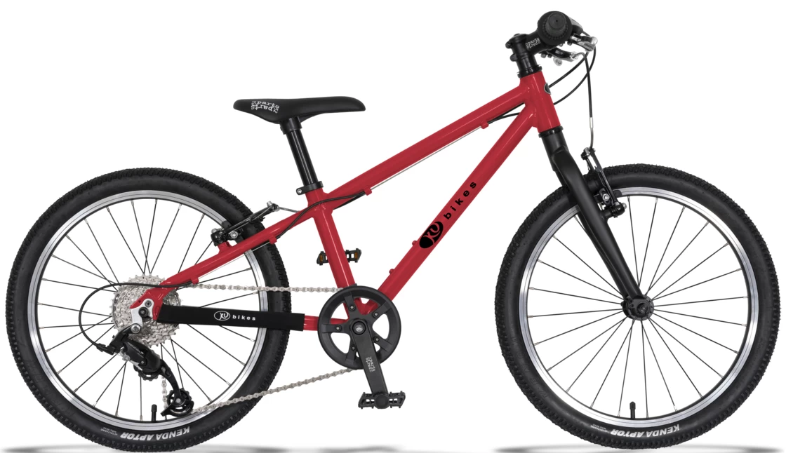 Lekki rower dla dziecka KUbikes 20L MTB Czerwony