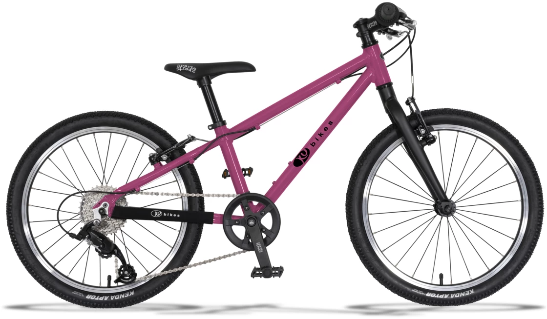 Lekki rower dla dziecka KUbikes 20L MTB Różowy