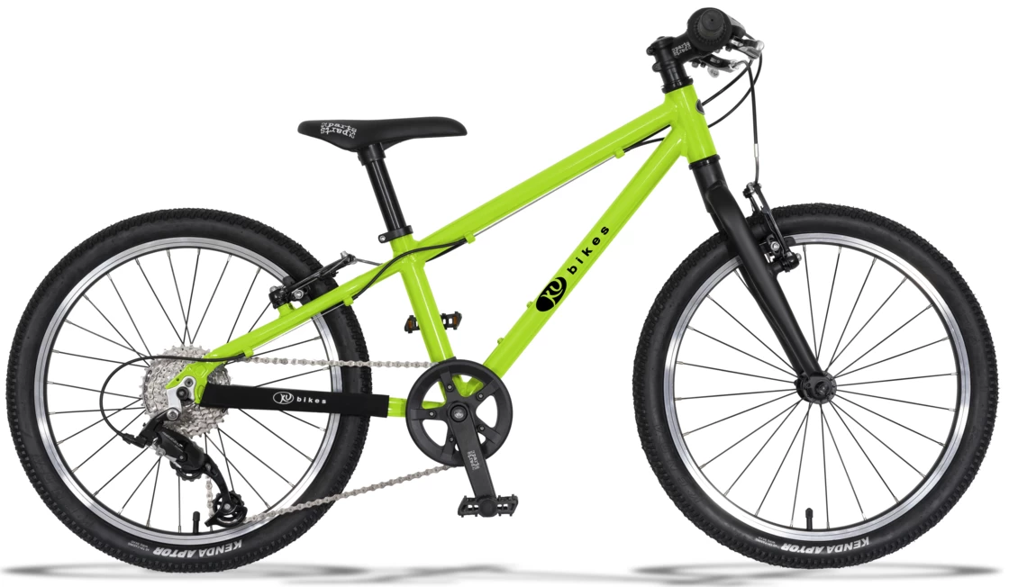 Lekki rower dla dziecka KUbikes 20L MTB Zielony