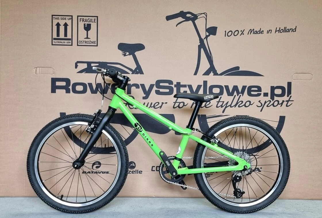 Lekki rower dla dziecka KUbikes 20S MTB Green OUTLET