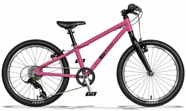 Lekki rower dla dziecka KUbikes 20S MTB Różowy