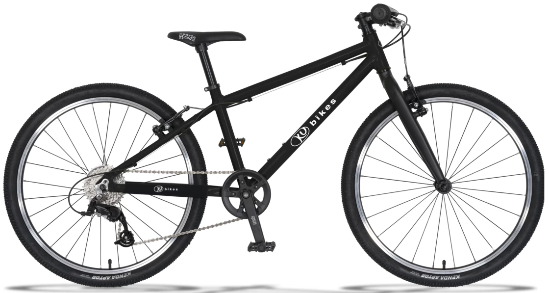 Lekki rower dla dziecka KUbikes 24 L MTB Czarny