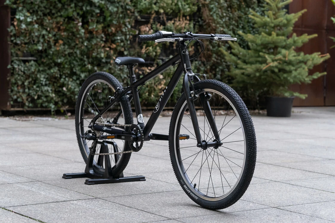 Lekki rower dla dziecka KUbikes 24 L MTB Czarny
