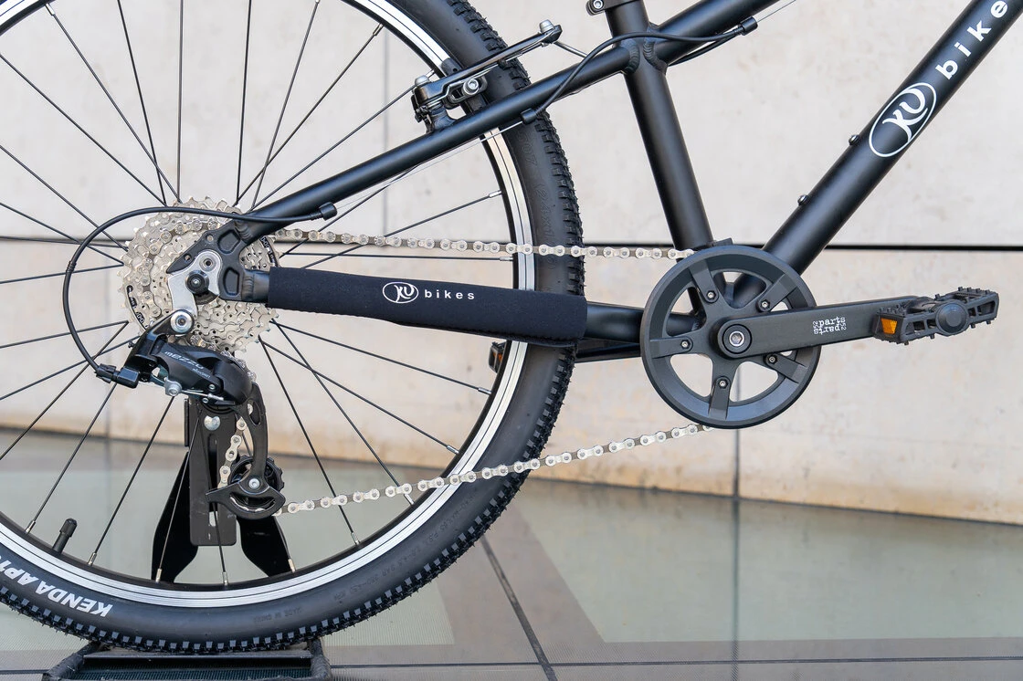 Lekki rower dla dziecka KUbikes 24 L MTB Czarny