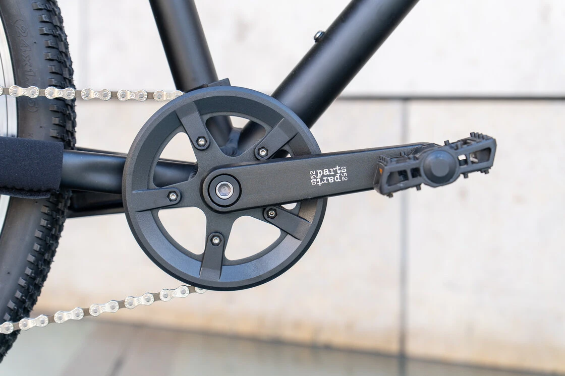 Lekki rower dla dziecka KUbikes 24 L MTB Czarny