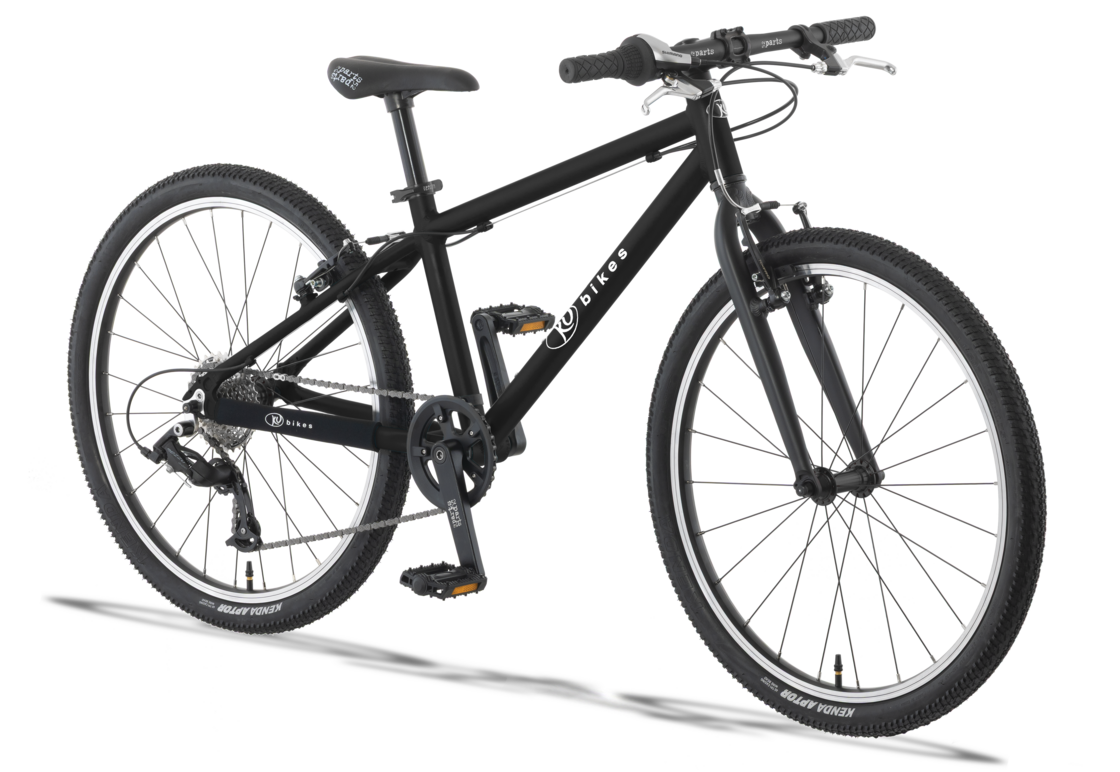 Lekki rower dla dziecka KUbikes 24 L MTB Czarny