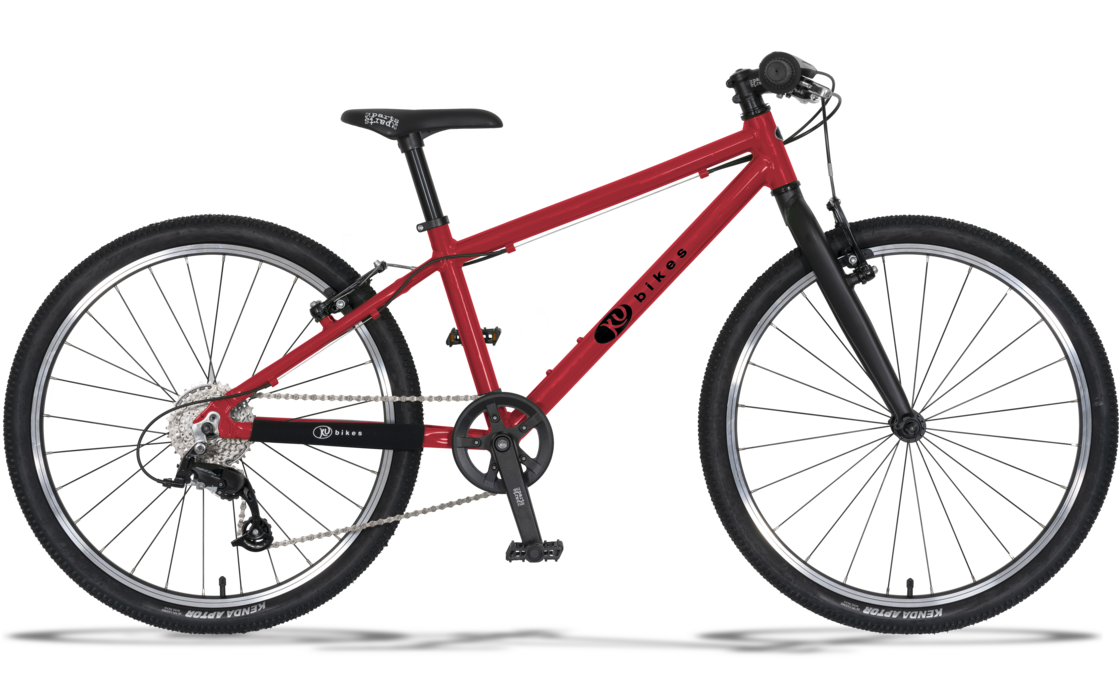 Lekki rower dla dziecka KUbikes 24 L MTB Czerwony