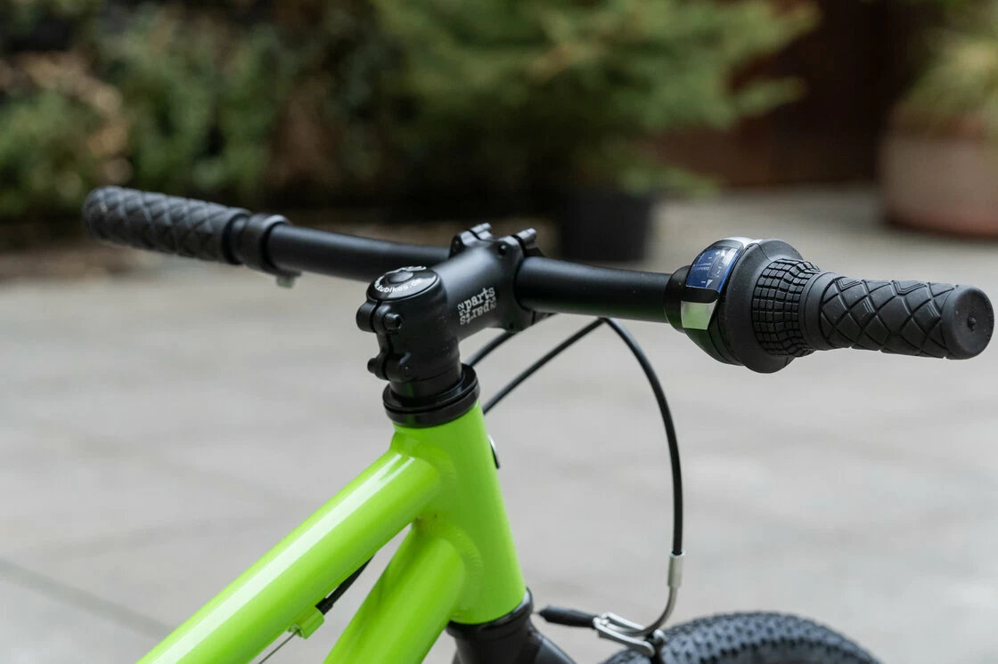 Lekki rower dla dziecka KUbikes 24 L MTB MTB Zielony