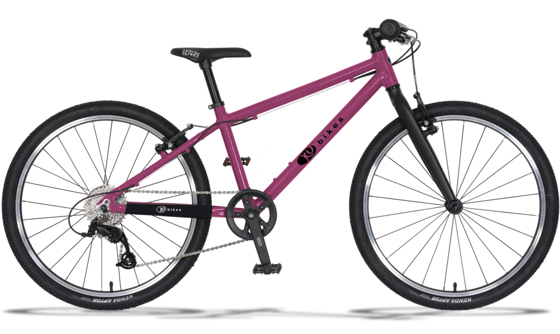 Lekki rower dla dziecka KUbikes 24 L MTB Różowy