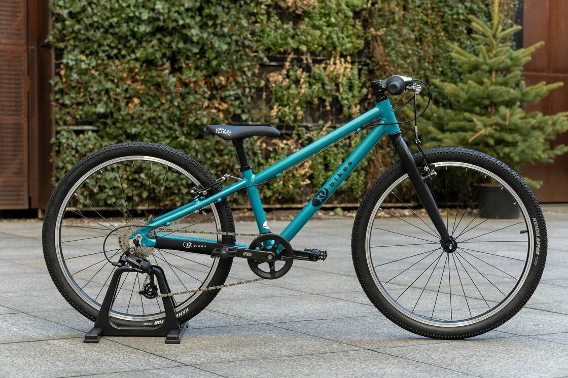 Lekki rower dla dziecka KUbikes 24 L MTB Turkusowy