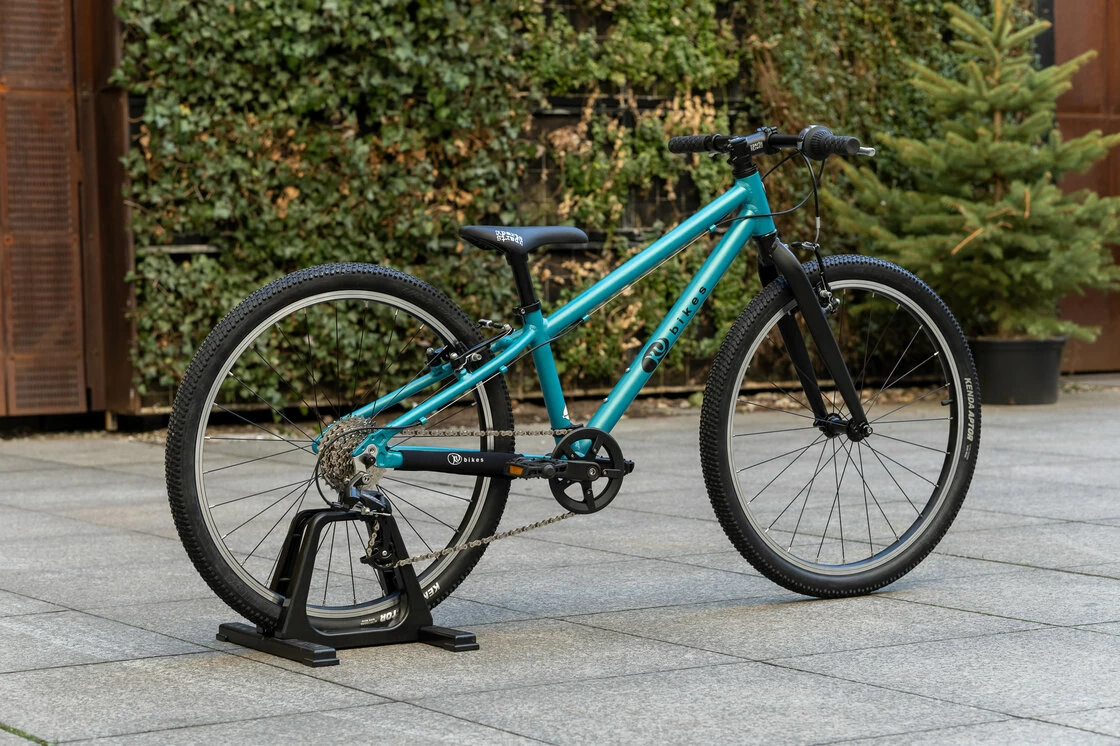 Lekki rower dla dziecka KUbikes 24 L MTB Turkusowy