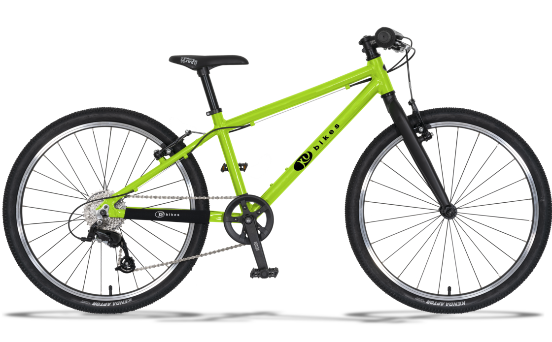 Lekki rower dla dziecka KUbikes 24 L MTB Zielony