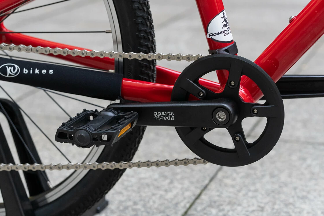 Lekki rower dla dziecka KUbikes 24 S MTB MTB Czerwony