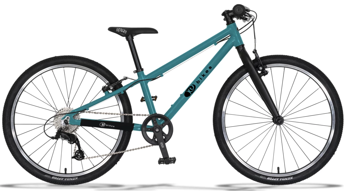 Lekki rower dla dziecka KUbikes 24 S MTB MTB Turkusowy