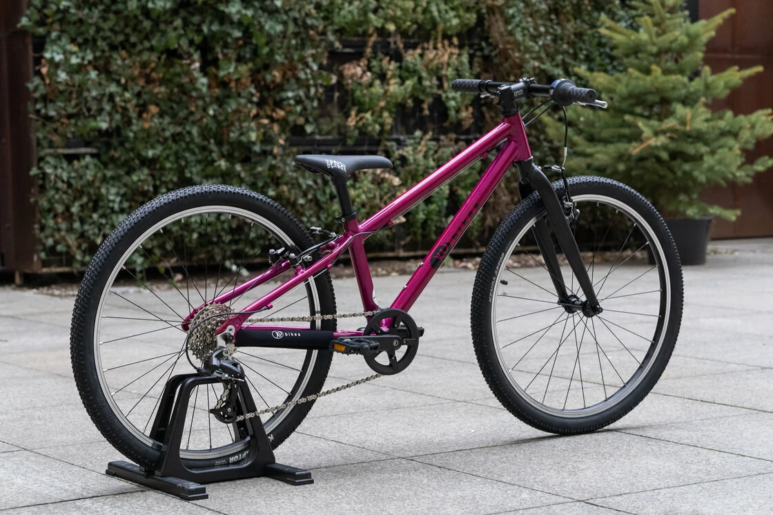 Lekki rower dla dziecka KUbikes 24 S MTB Różowy